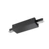 SCHIENENSYSTEM-EINSPEISER m6 HV Track 6   - Schwarz, Basics, Metall (4,5/12cm) - Fischer & Honsel