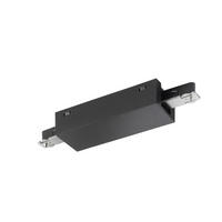 SCHIENENSYSTEM-EINSPEISER m6 HV Track 6   - Schwarz, Basics, Metall (4,5/12cm) - Fischer & Honsel