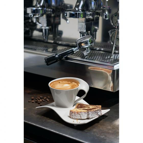 großer Kaffee-Unterteller - Weiß, Basics, Keramik (17/22cm) - Villeroy & Boch