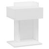 SÄNGBORD i vit  - vit, Design, trämaterial (41,4/55/33,2cm) - MID.YOU