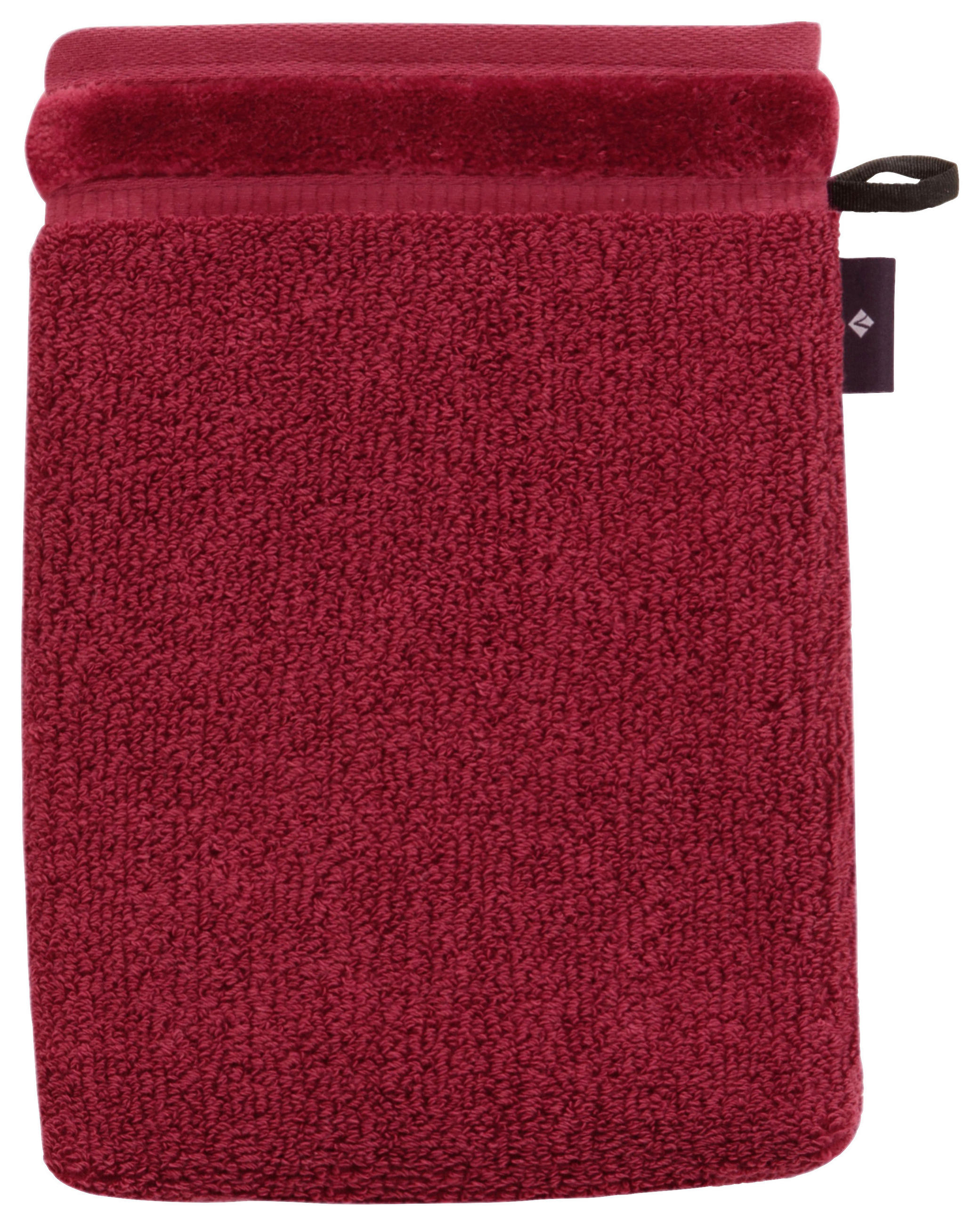 WASCHLAPPEN Pure Rot  - Rot, Basics, Textil (22/16cm) - Vossen