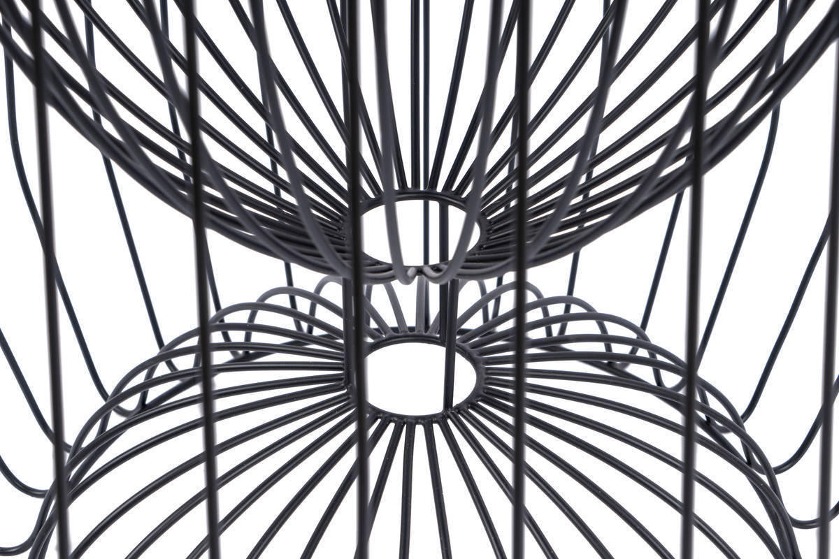 BEISTELLTISCH in Metall, Stein  - Schwarz/Grün, Basics, Stein/Metall (50/51/50cm) - Kayoom