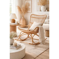 SCHAUKELSTUHL in Naturfarben  - Naturfarben, Natur, Holz (65/96/122cm) - MID.YOU