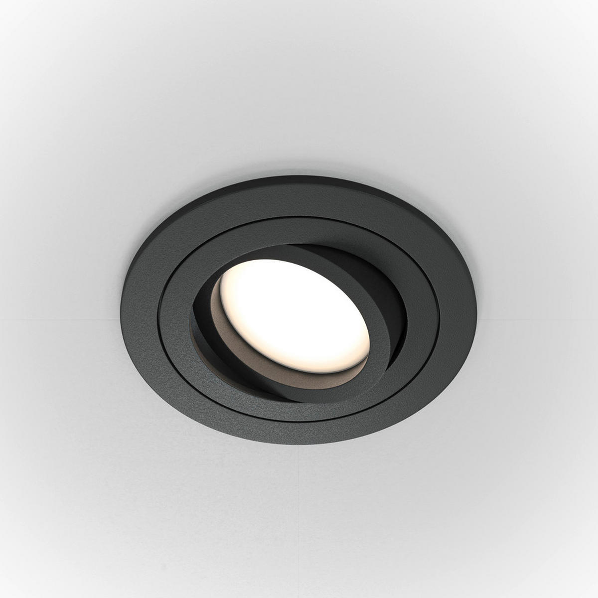 TAKLAMPA 9,2/2,5 cm  - svart, Modern, metall (9,2/2,5cm) - MAYTONI