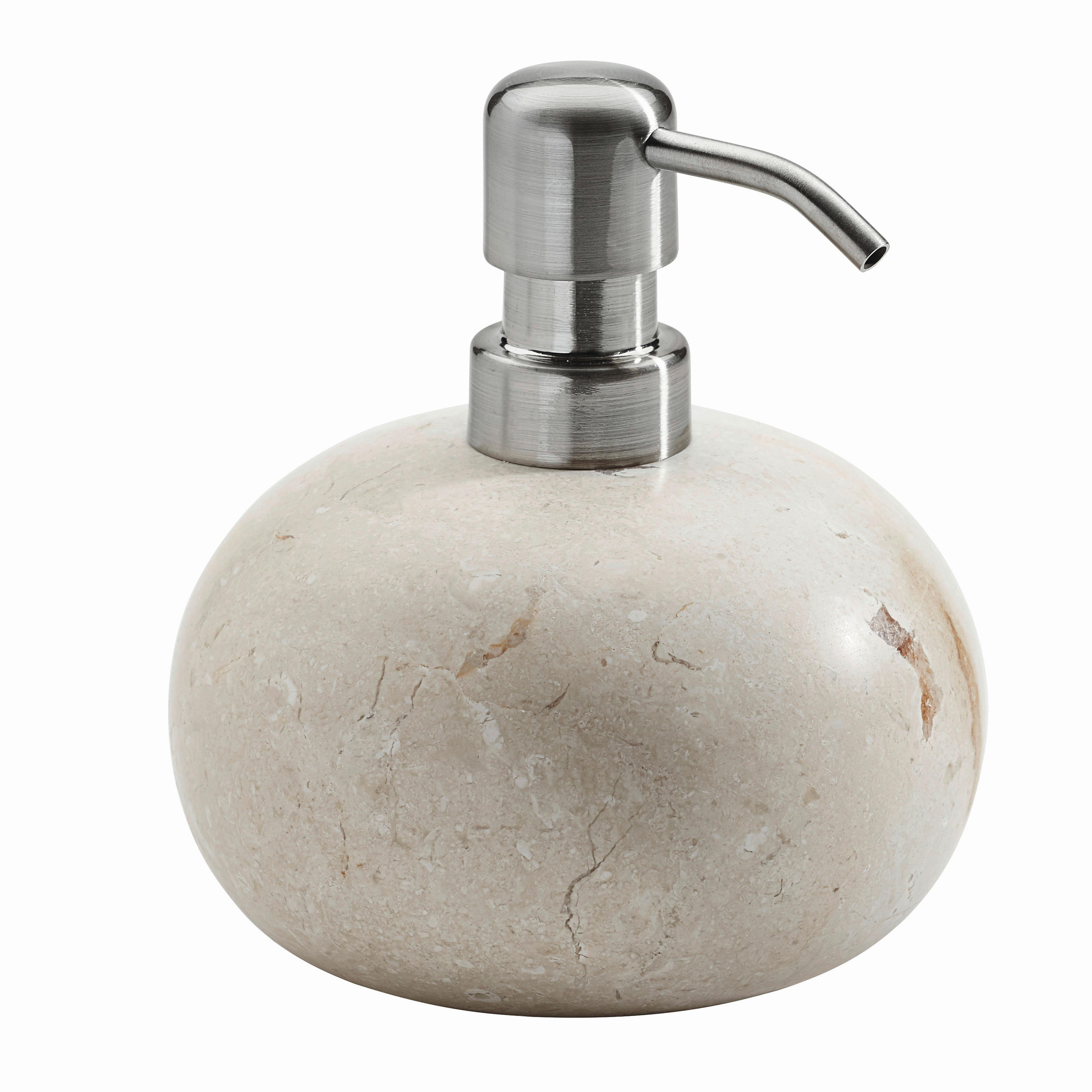 SEIFENSPENDER Lux  - Creme, Basics, Stein (12/13.3cm) - Aquanova