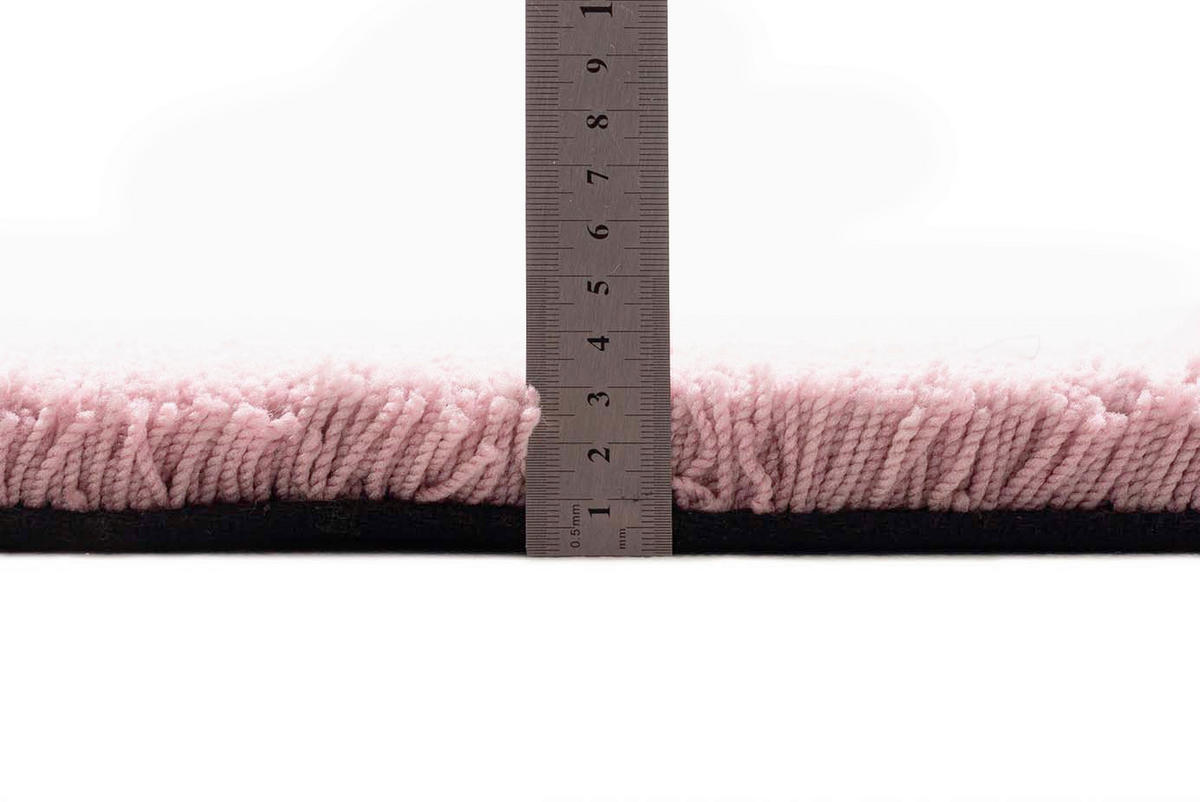 PREPROGA Z VISOKIM FLOROM Cozy  190/290 cm  taftano  roza  - roza, Basics, tekstil (190/290cm) - Tom Tailor