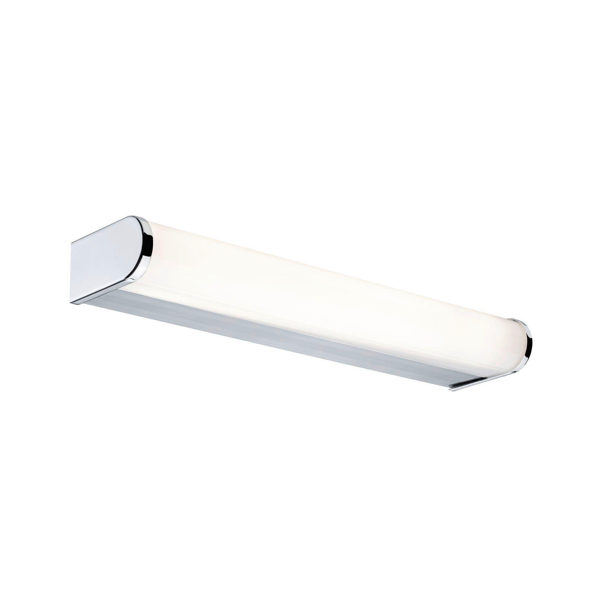 SPIEGELLEUCHTE 32,6/4/7,8 cm   - Chromfarben, Design, Kunststoff/Metall (32,6/4/7,8cm) - Paulmann