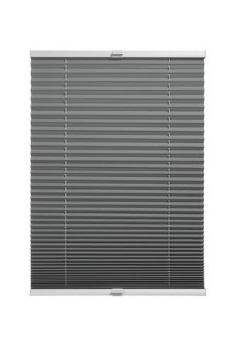 PLISSÉGARDIN grå 130/70 cm