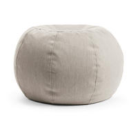 OUTDOORSITZSACK  - Weiss/Grau, Basics, Textil (60/40cm)