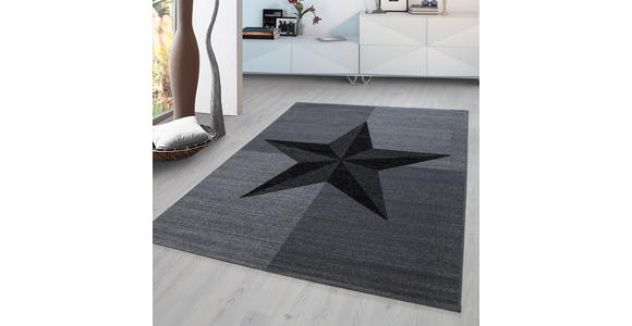 WEBTEPPICH 80/150 cm Plus 8002 Grau  - Grau, Trend, Textil (80/150cm) - Novel