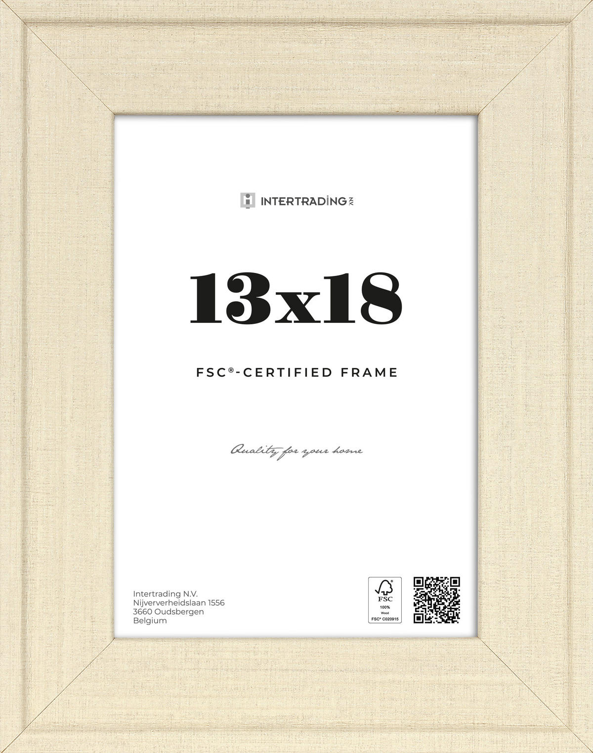 BILDERRAHMEN 19/1,6/24 cm  - Beige, Basics, Holzwerkstoff (19/1,6/24cm)