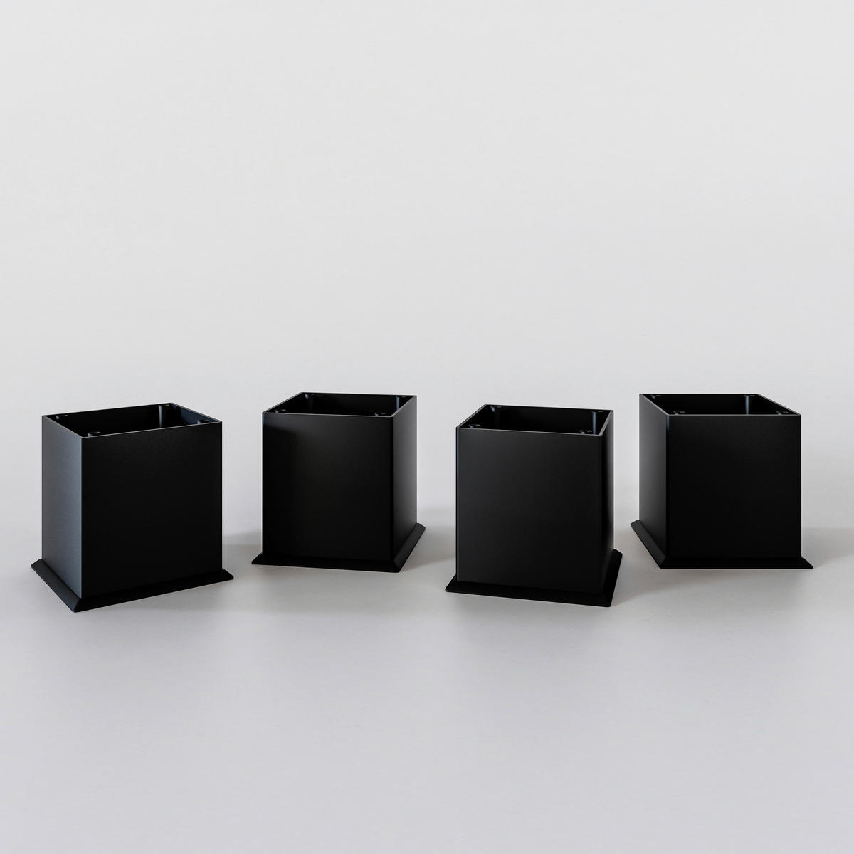 WASCHBECKENUNTERSCHRANK 60/54/35 cm  - Eiche Wotan/Schwarz, Modern, Holzwerkstoff/Kunststoff (60/54/35cm) - Held