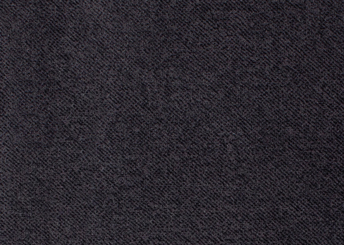 ECKSOFA in Velours Anthrazit  - Anthrazit/Schwarz, Design, Holz/Textil (167/260cm) - Welnova