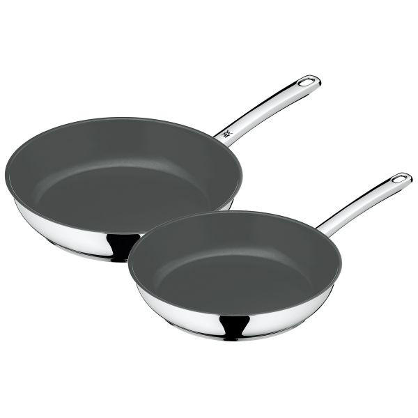 PANNSET 2 delar  - stålfärgad, Basics, metall - WMF