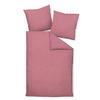 WENDEBETTWÄSCHE Giorgio Makosatin 200/200 cm  - Weiß/Dunkelrot, KONVENTIONELL, Textil (200/200cm) - Janine