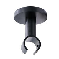 CONSOLĂ DE TAVAN  - negru, Basics, metal (4/4,9cm)