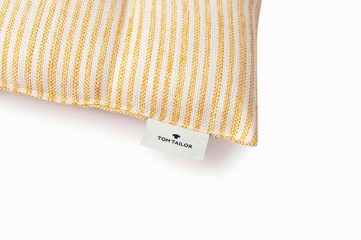 SITZKISSEN  40/40 cm   - Gelb, Konventionell, Textil (40/40cm) - Tom Tailor