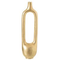 DEKOVASE  - Goldfarben, Basics, Metall (18/14/62cm)