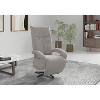 SESSEL in Chenille Silberfarben  - Silberfarben/Schwarz, MODERN, Textil/Metall (74/112/82cm) - Sit & More
