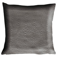 DÍSZPÁRNAHUZAT 45/45 cm  - ezüst, Basics, textil (45/45cm) - Novel
