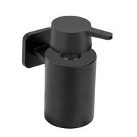 SEIFENSPENDER PORTO MATT  - Schwarz, KONVENTIONELL, Kunststoff/Metall (9,5/11,5/14,5cm) - Wenko
