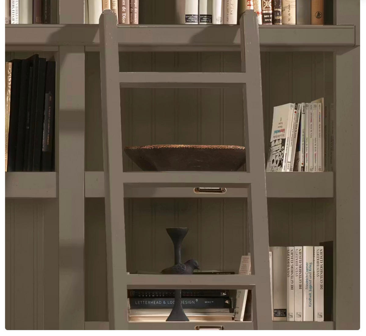 WOHNWAND UrbanClass 3-teilig  in Grau  311/238,5/52-46,5 cm  - Bronzefarben/Grau, LIFESTYLE, Holz/Metall (311/238,5/52-46,5cm) - Livetastic