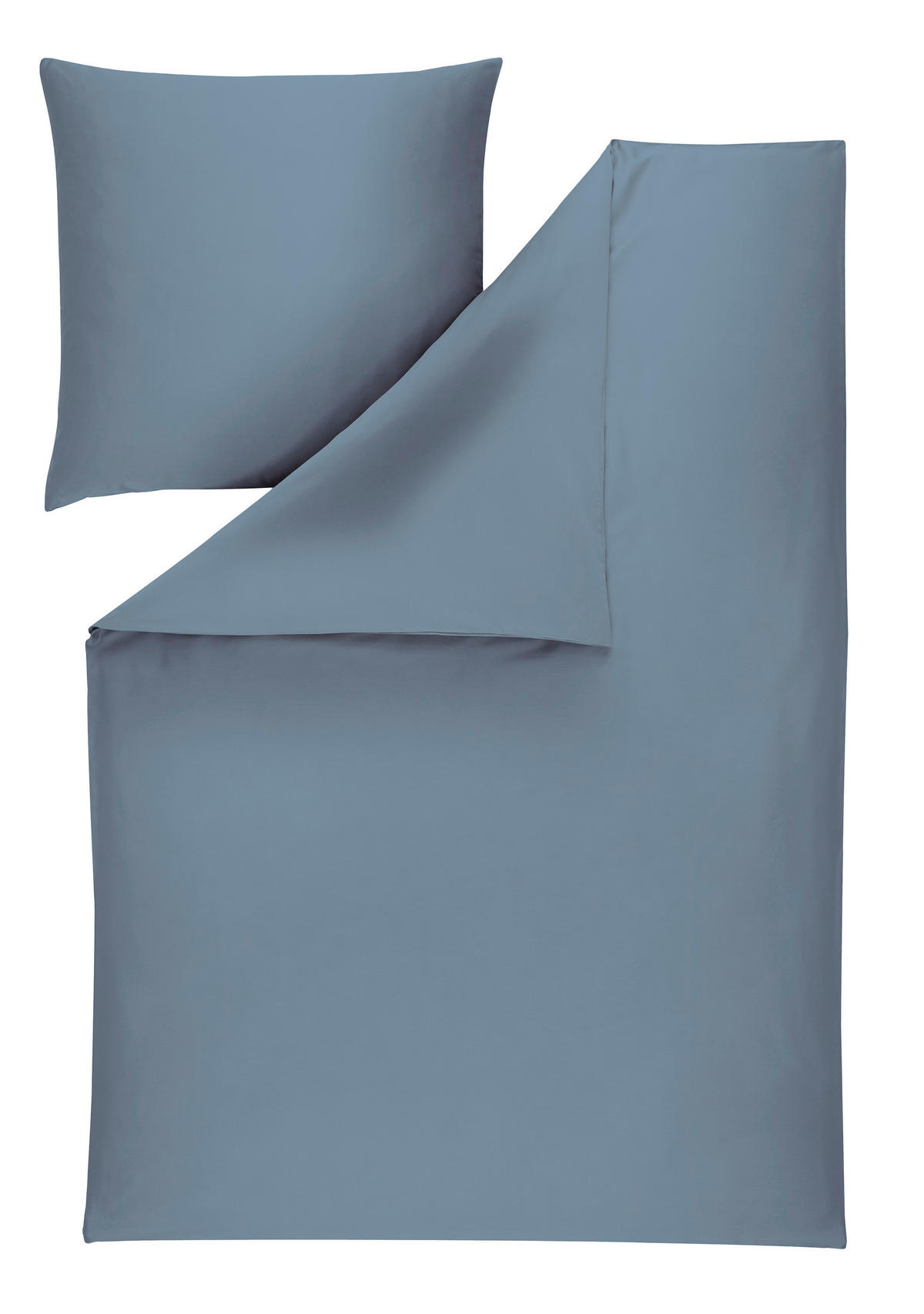 BETTWÄSCHE Atelier Makosatin 135/200 cm  - Taubenblau, Design, Textil (135/200cm) - Estella