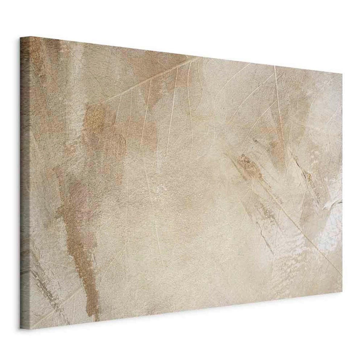 LEINWANDBILD Abstraktes 120/80/1.2 cm  - Grauweiß/Cappuccino, Basics, Holz/Textil (120/80/1.2cm) - artgeist