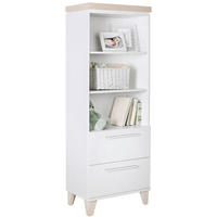 REGÁL DO IZBY PRE BÁBÄTKÁ biela, farba brezy,  - biela/farba brezy, Trend, kompozitné drevo/plast (60/163/36,5cm) - My Baby Lou
