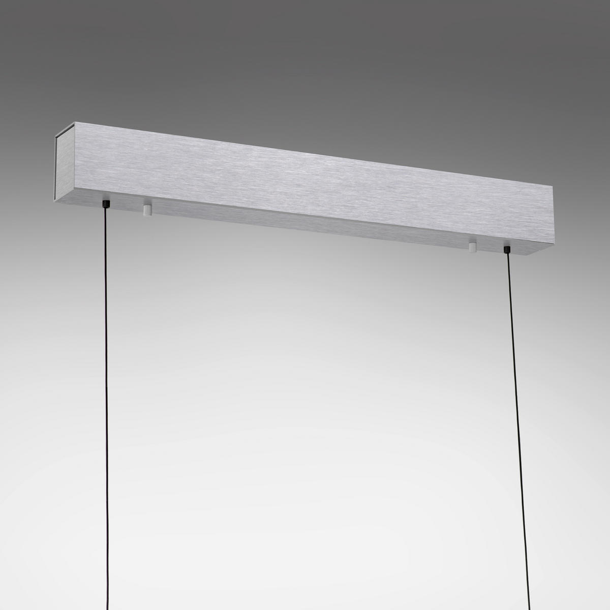 LED-HÄNGELEUCHTE 179/55/150 cm   - Alufarben, Design, Kunststoff/Metall (179/55/150cm) - Paul Neuhaus