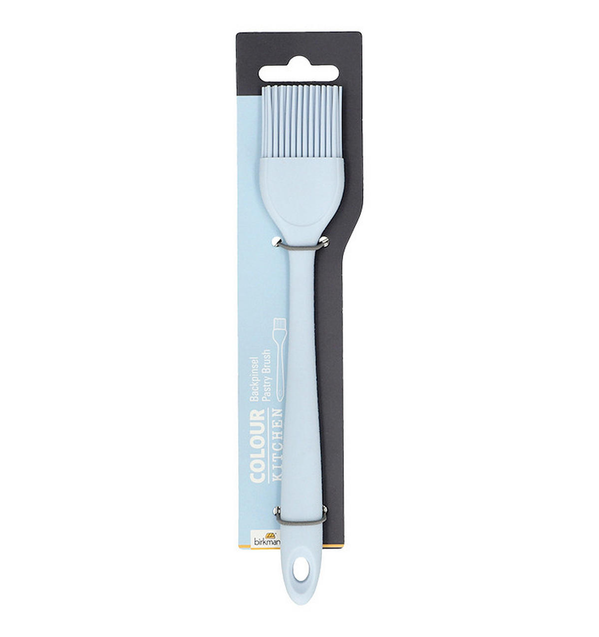 BACKPINSEL - Hellblau, Basics, Kunststoff (21cm) - Birkmann