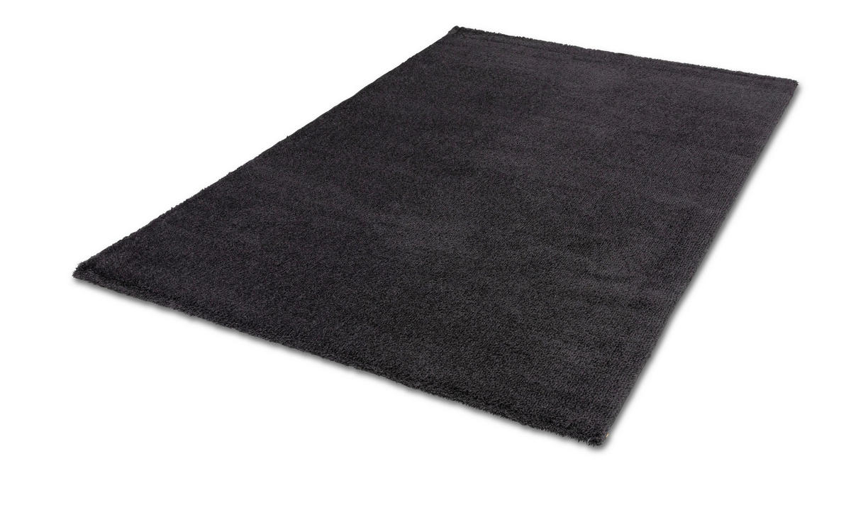 HOCHFLORTEPPICH 160/230 cm Salerno Anthrazit  - Anthrazit, Basics, Textil (160/230cm) - Novel