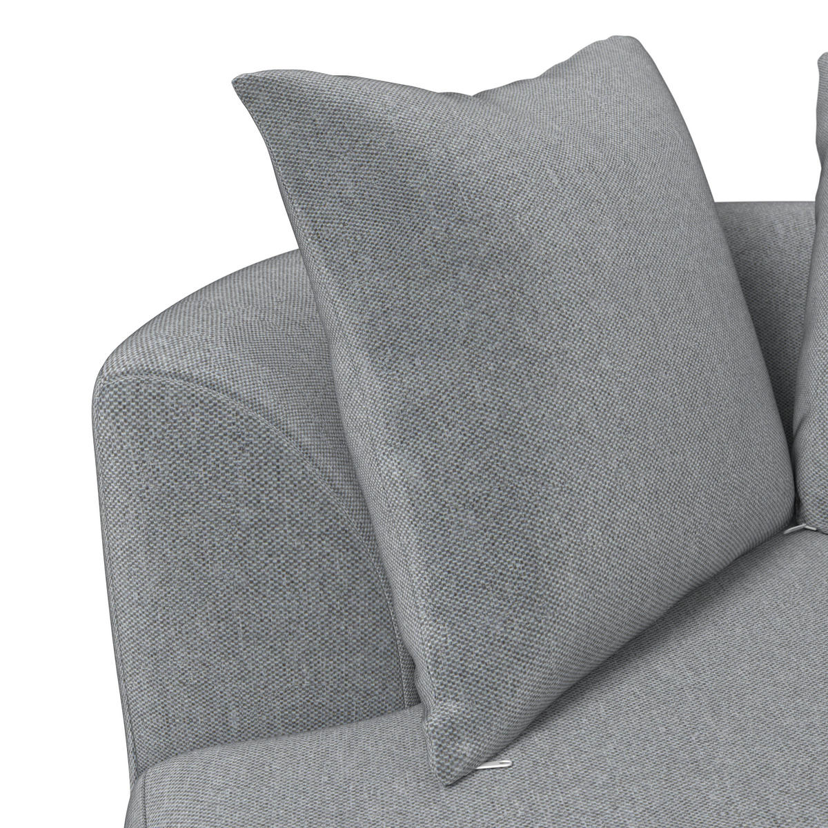 LOUNGEBETT 123/61/123 cm  - Grau, Design, Textil (123/61/123cm) - Ambia Garden