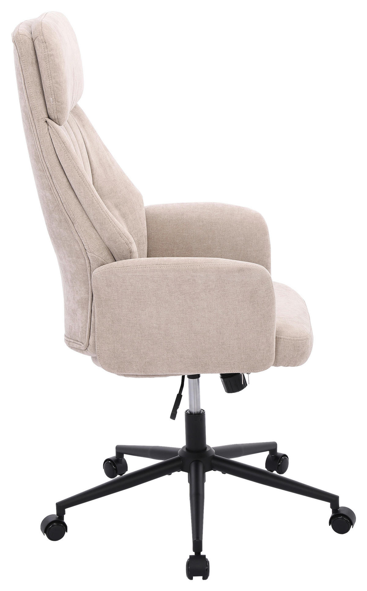 FORGÓSZÉK  zsenília világosbarna  - barna/fekete, Modern, műanyag/textil (66/114/122/64cm) - Livetastic