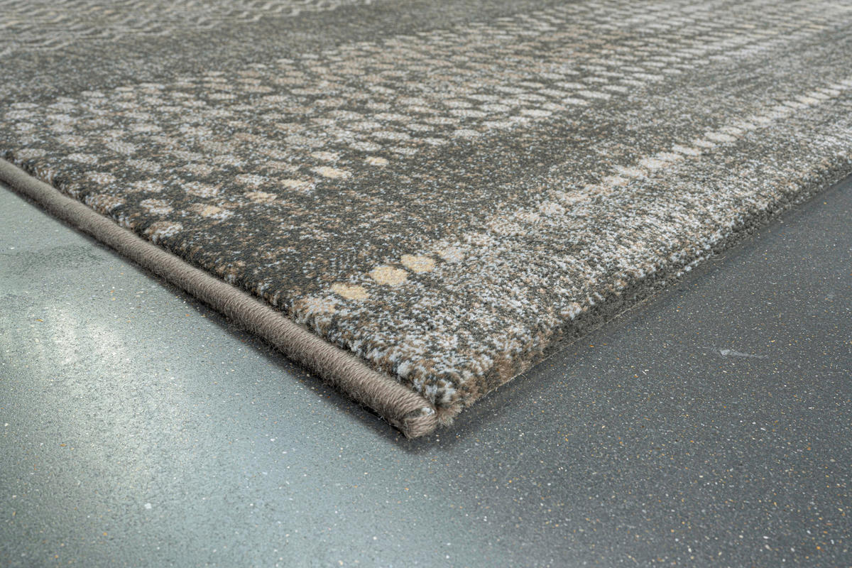 WEBTEPPICH 160/230 cm Argentum Anthrazit, Creme, Dunkelbraun  - Anthrazit/Dunkelbraun, KONVENTIONELL, Kunststoff/Textil (160/230cm) - Novel