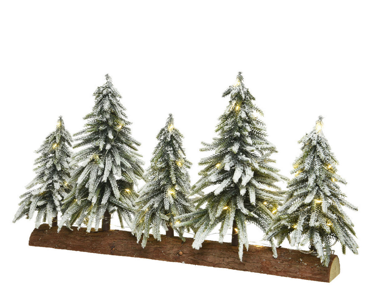 OKRASNA BOŽIČNA JELKA  - zelena, Konvencionalno, umetna masa (65,00/15,00/35,00cm)