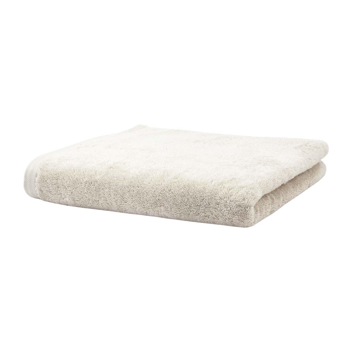 DUSCHTUCH 70/130 cm Kollektion 2024.2  - Elfenbein, Basics, Textil (70/130cm) - Aquanova