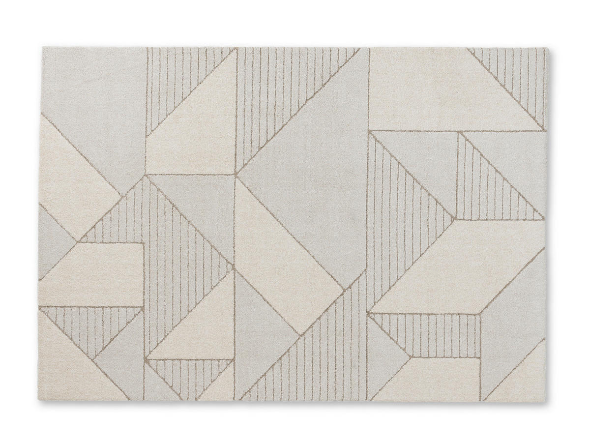 WEBTEPPICH 80/150 cm Hellgrau  - Hellgrau, Basics, Textil (80/150cm) - Schöner Wohnen