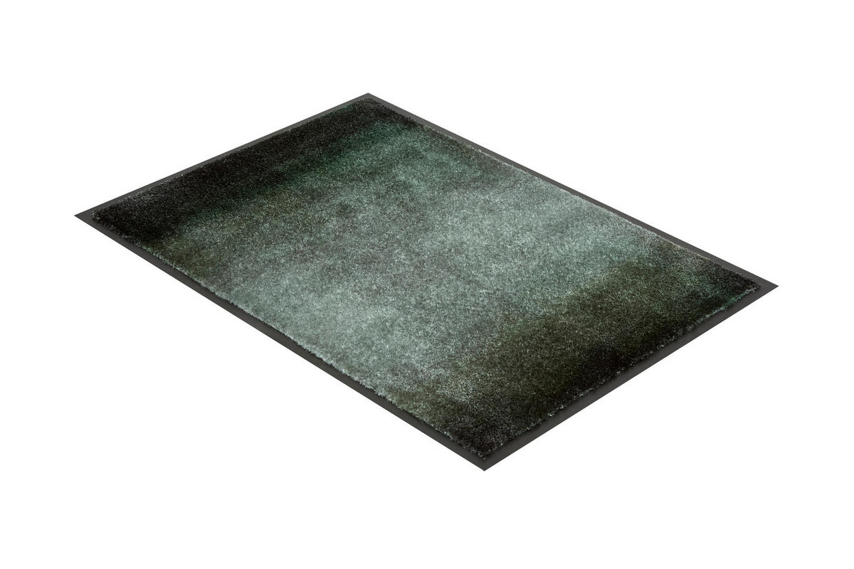 FUSSMATTE - Waldgrün, Design, Kunststoff/Textil (50/70cm) - Schöner Wohnen