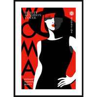 KUNSTDRUCK 51,2/71,2 cm  - Multicolor/Schwarz, Basics, Holzwerkstoff (51,2/71,2cm) - Monee