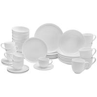 KOMBISERVICE Weiß Skagen 42-teilig 6 Personen  - Weiß, Design, Keramik - Ritzenhoff Breker