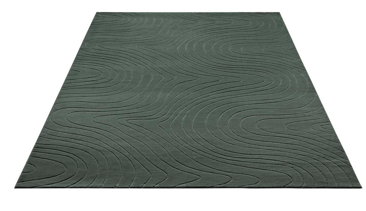 WEBTEPPICH 300/400 cm Stilo Hellgrün rechteckig  - Hellgrün, KONVENTIONELL, Textil (300/400cm) - Novel