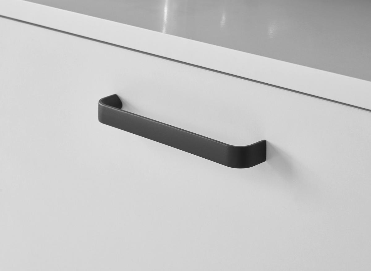 WASCHBECKENUNTERSCHRANK 70/60/35 cm  - Schwarz/Weiß, MODERN, Holzwerkstoff/Kunststoff (70/60/35cm) - MID.YOU