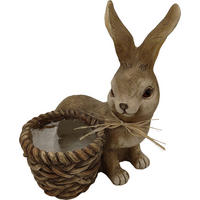 BLUMENTOPF   - Braun, LIFESTYLE, Stein (28,5/28/36cm)