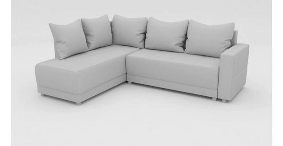 ECKSOFA in Webstoff Altrosa  - Altrosa/Naturfarben, KONVENTIONELL, Holz/Textil (145/250cm) - Carryhome