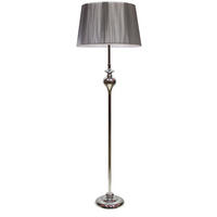 STEHLEUCHTE 35/35/135 cm   - Silberfarben, Design, Metall (35/35/135cm)