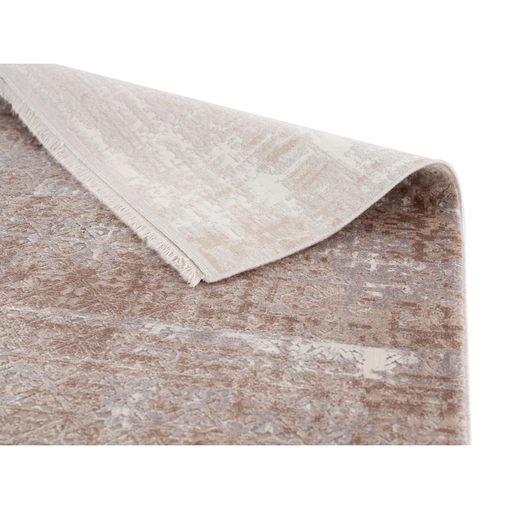 Thumbnail - Schöner Wohnen Webteppich Vision, Beige, Textil, Abstraktes, rechteckig, 80x150 cm, für Fußbodenheizung geeignet, antist...