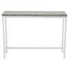 SIDOBORD i metall, trämaterial 110/30/80 cm  - vit/ljusgrå, Design, metall/trämaterial (110/30/80cm) - Livetastic