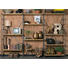 REGALELEMENT Tanne massiv Dunkelbraun - Dunkelbraun/Braun, Trend, Holz/Metall (100/200/42cm) REGALELEMENT Tanne massiv Dunkelbraun - Dunkelbraun/Braun, Trend, Holz/Metall (100/200/42cm)