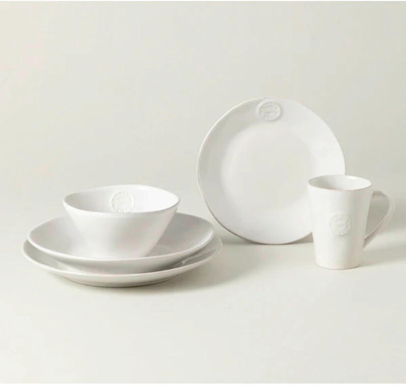 KOMBISERVICE NOVA 5-teilig  - Hellgrau, Basics, Keramik - Costa Nova